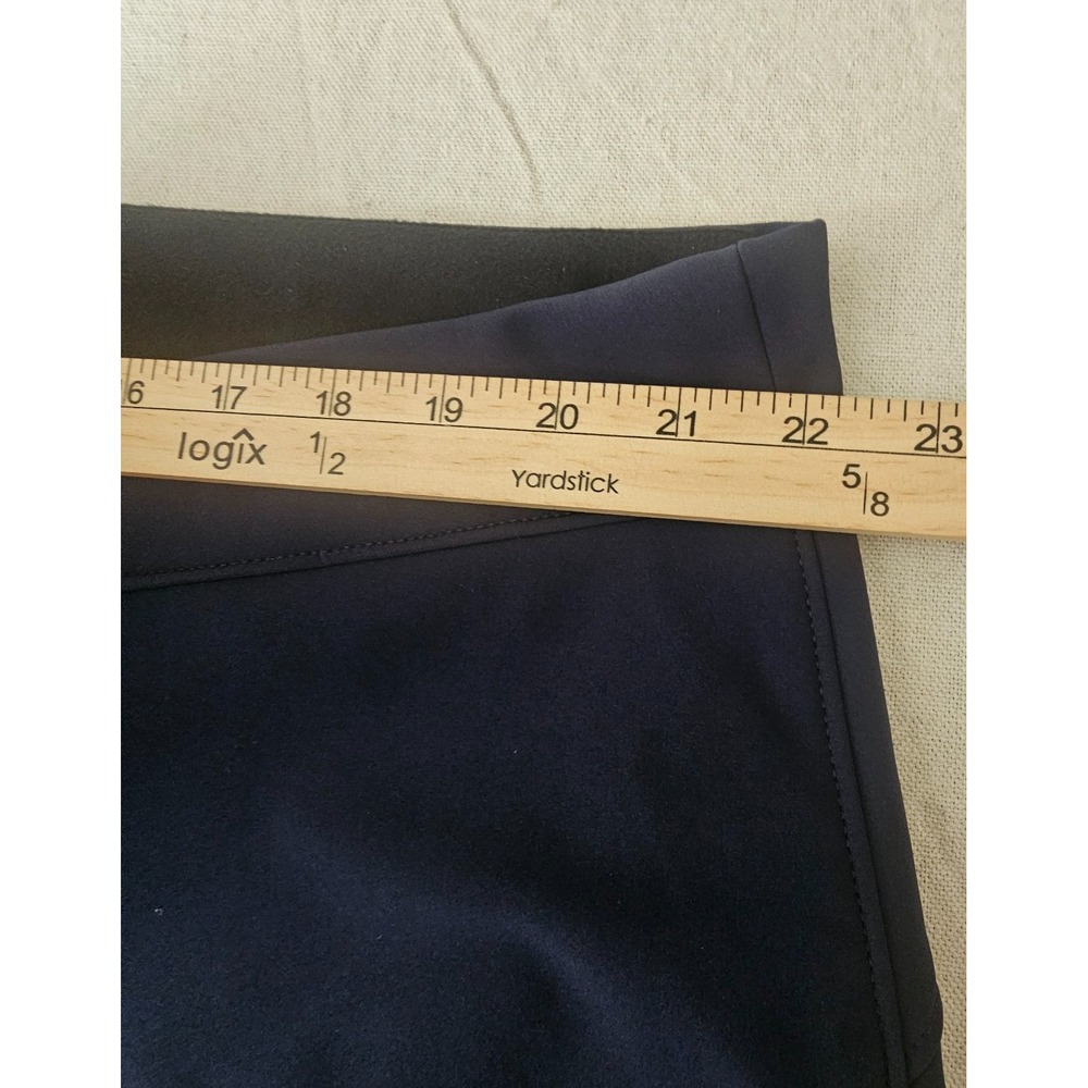 Eddie Bauer Alpenglow 2X Navy Ski Pants Softshell Fleece Snow Après Ski - Picture 8 of 11